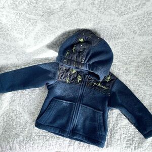 12M Kids Columbia Fleece Zip Hooded Jacket